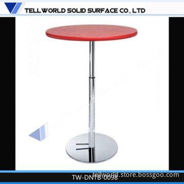 Modern Coffee Table/Red Round Coffee Table